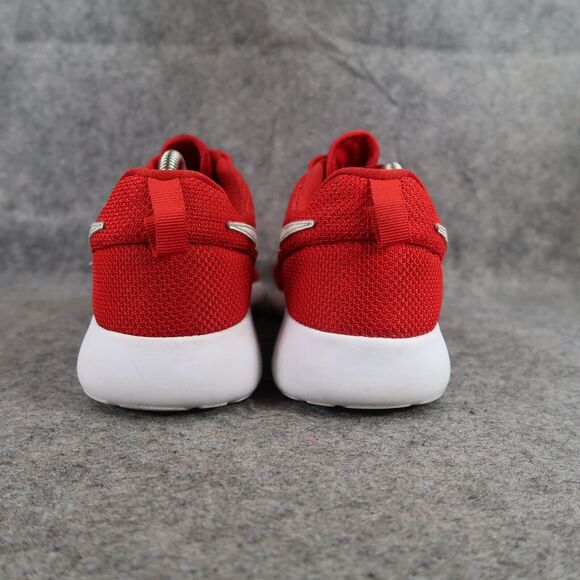 Nike Shoes Kids 7 Sneaker Roshe One Running Athletic Trainer Red White Youth Boy - Picture 5 of 14